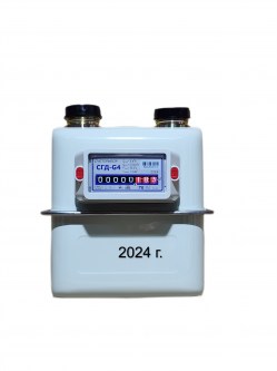 Счетчик газа СГД-G4ТК с термокорректором (вход газа левый, 110мм, резьба 1 1/4") г. Орёл 2024 год выпуска Туймазы